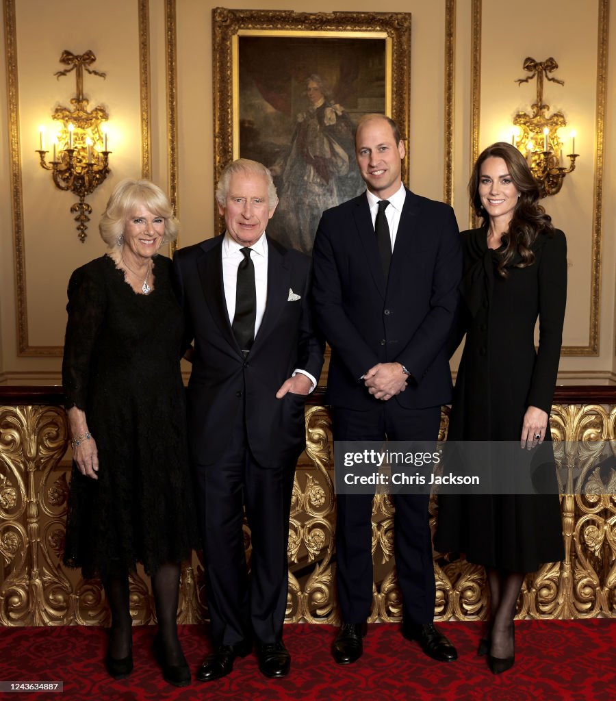 Official Picture Released Of King Charles III, Queen Consort And The Prince And Princess Of Wales