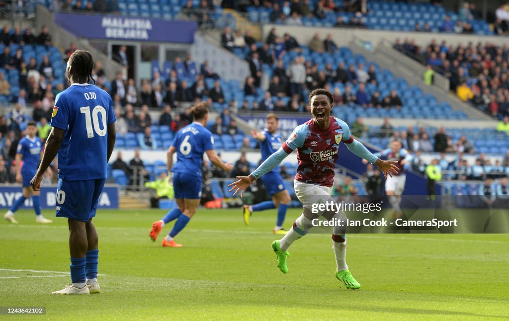 Cardiff City v Burnley - Sky Bet Championship