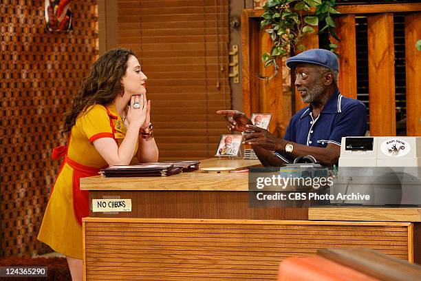 And The Break-Up Scene" -- Max Black flirts with Earl , the cashier, on 2 BROKE GIRLS, Monday, Sept. 26 on the CBS Television Network. In the...