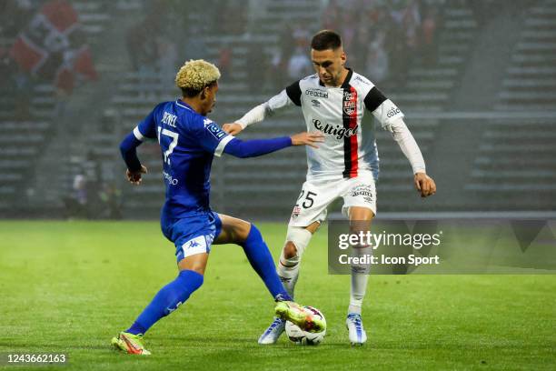 16 Enzo BASILIO during the Ligue 2 BKT match between Niort and... News Photo - Getty Images