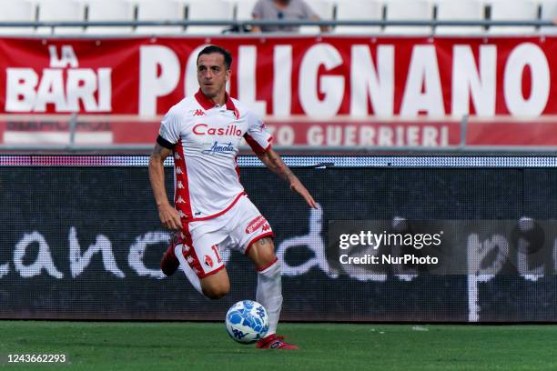 Raffaele Maiello during the Italian soccer Serie B match SSC Bari vs Brescia Calcio on October 01, 2022 at the San Nicola stadium in Bari, Italy