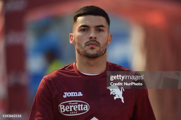 Nemanja Radonjic of Torino FC during the Serie A match between SSC Napoli and FC Torino at Stadio Diego Armando Maradona Naples Italy on 1 October...