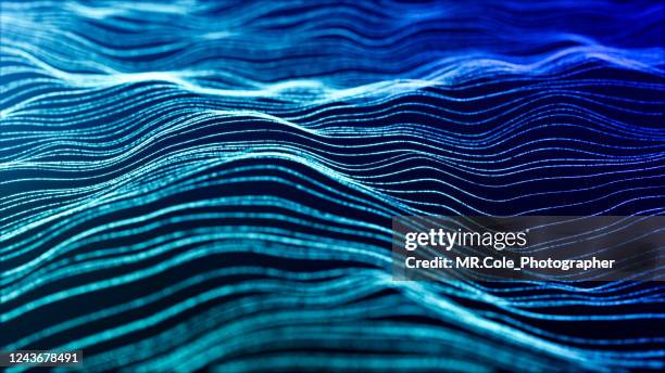 Wave Loop Abstract Motion Background Loop Photos et images de collection - Getty Images