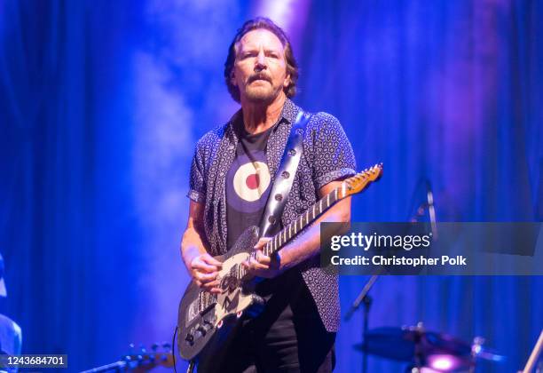 Eddie Vedder at day two of the 2022 Ohana Music Festival held at Doheny State Beach on October 1, 2022 in Dana Point, California.