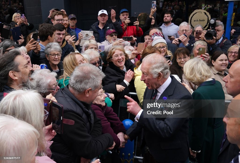 The King And Queen Consort Visit Scotland