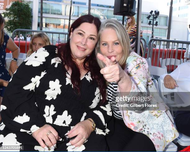 Carnie Wilson, Beverly D'Angelo at the star ceremony where "Mama Cass" Elliot is honored with a star on the Hollywood Walk of Fame on October 3, 2022...