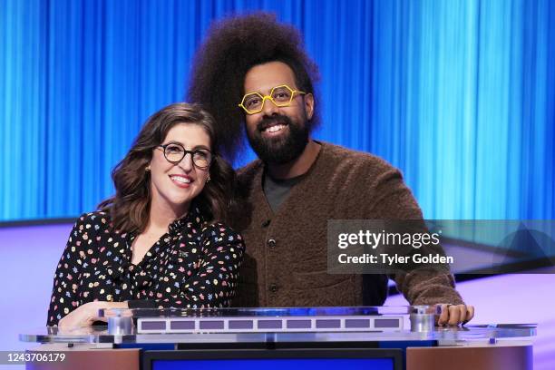 Quarterfinal: Eddie Huang, Reggie Watts and Iliza Shlesinger Quarterfinal round two of Celebrity Jeopardy! stars comedians Reggie Watts and Iliza...