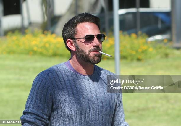 Ben Affleck is seen on October 03, 2022 in Los Angeles, California.