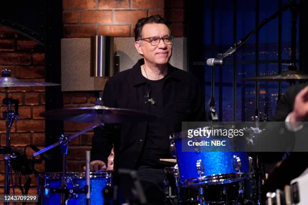 Episode 1339 -- Pictured: Fred Armisen of the 8G Band on October 3, 2022 --
