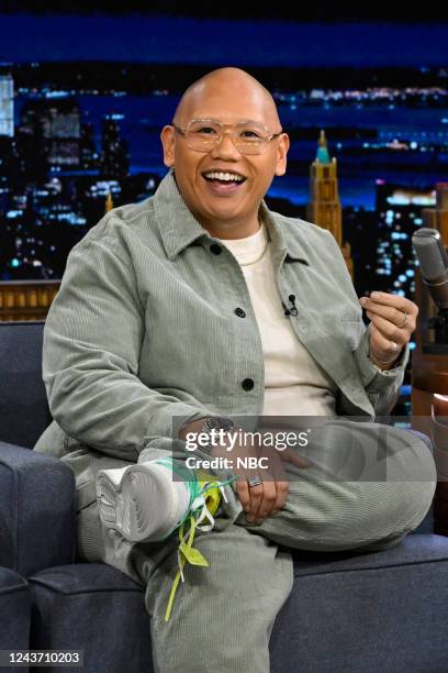 Episode 1722 -- Pictured: Actor Jacob Batalon during an interview on Monday, October 3, 2022 --