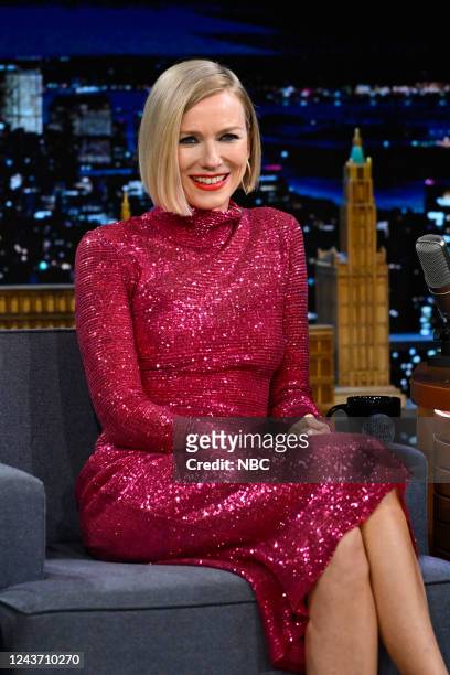 Episode 1722 -- Pictured: Actress Naomi Watts during an interview on Monday, October 3, 2022 --