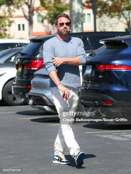 Ben Affleck is seen on October 03, 2022 in Los Angeles, California.