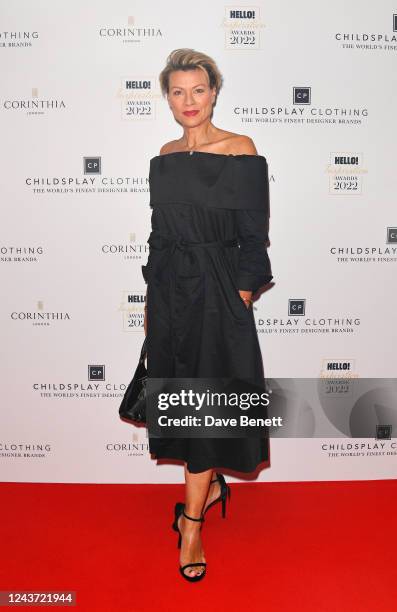 Kate Silverton attends the Hello! Inspiration Awards at Corinthia London on October 4, 2022 in London, England.