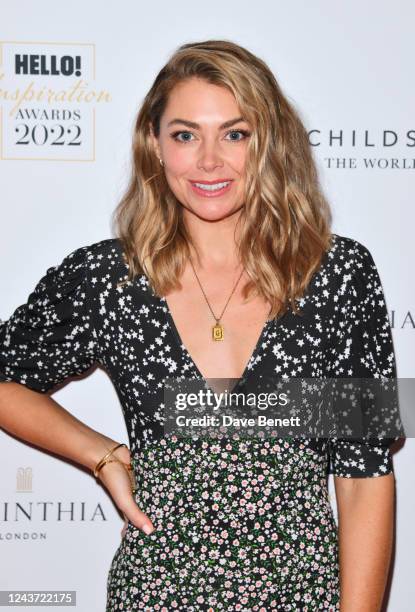 Georgia Horsley attends the Hello! Inspiration Awards at Corinthia London on October 4, 2022 in London, England.