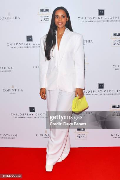 Rochelle Humes attends the Hello! Inspiration Awards at Corinthia London on October 4, 2022 in London, England.