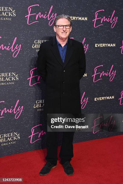 Adrian Dunbar attends the UK Premiere of "Emily" at The Everyman Borough Yards on October 4, 2022 in London, England.