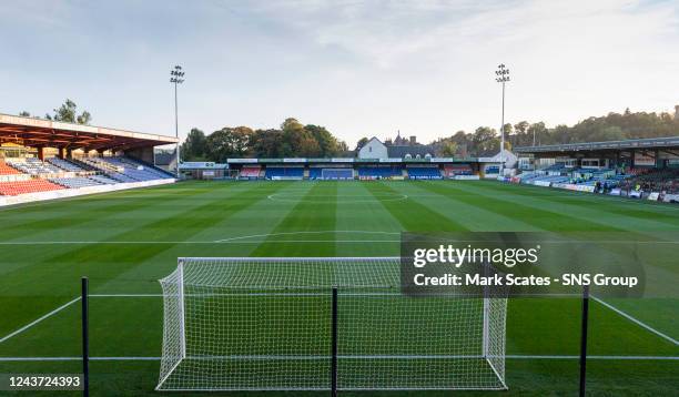 General view during a cinch Premiership match between Ross County and Motherwell at the Global Energy Stadium, on October 04 in Dingwall, Scotland.