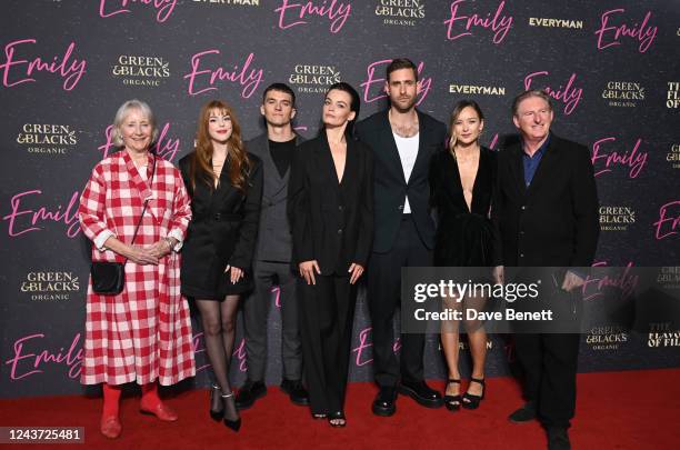 Gemma Jones, Amelia Gething, Fionn Whitehead, Emma Mackey, Oliver Jackson-Cohen, Alexandra Dowling and Adrian Dunbar attend the UK Premiere of...