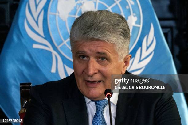 Assistant Secretary-General for Europe, Central Asia and Americas in the United Nations Department of Political Affairs, Slovakian Miroslav Jen?a,...