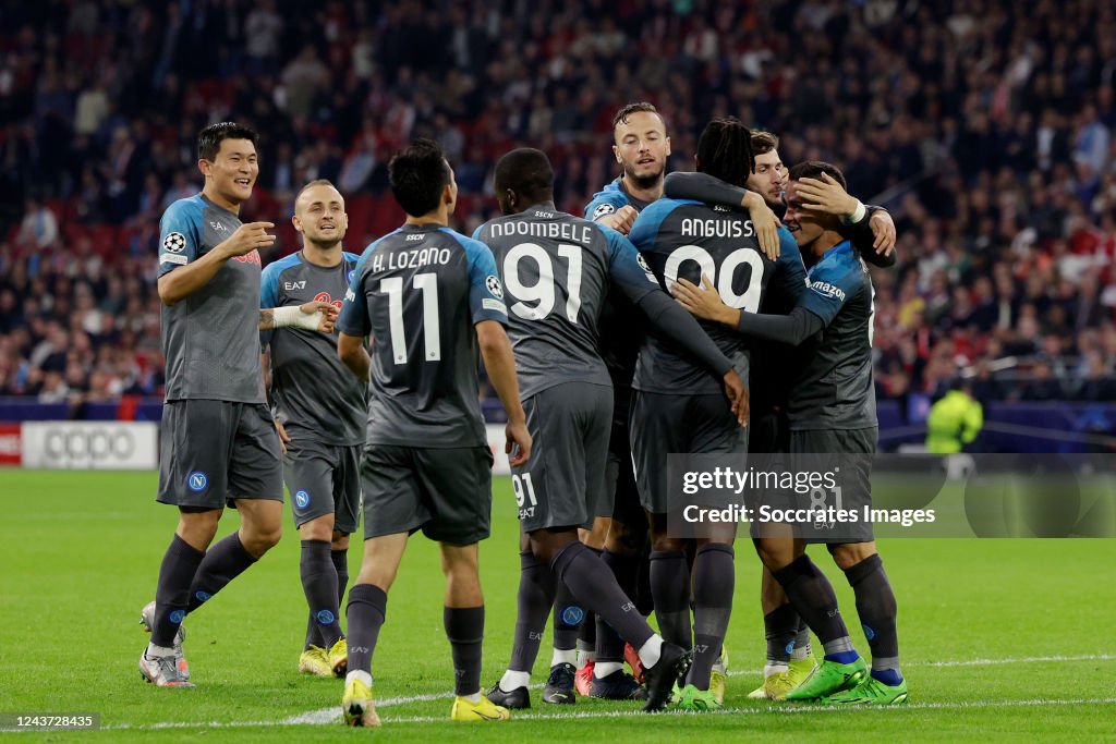 Ajax v Napoli - UEFA Champions League