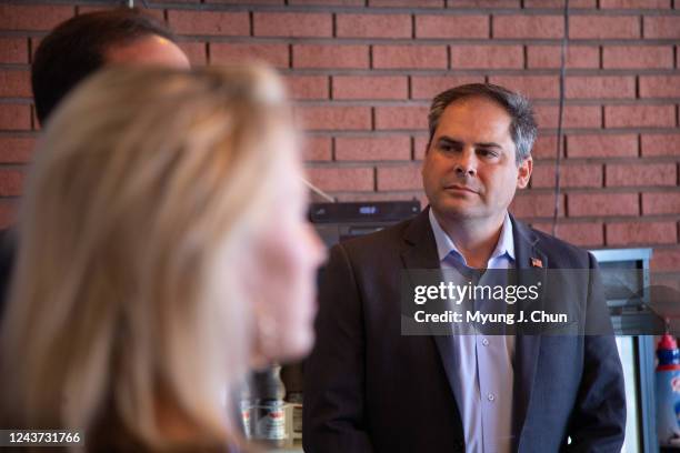 Republican Congressman Mike Garcia is running against Democrat Christy Smith for California Congressional District 27. Photographed on Tuesday, Oct....