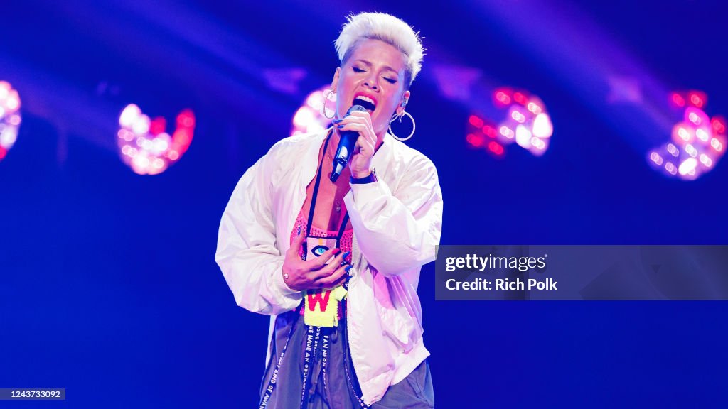 Award Winning Artist P!nk Performs Intimate Show At Yaamava' Theater In Highland, CA