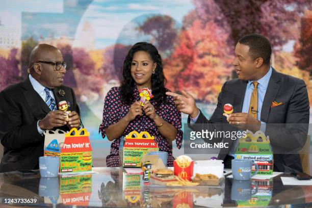Al Roker, Sheinelle Jones and Craig Melvin on Tuesday, October 4, 2022 --