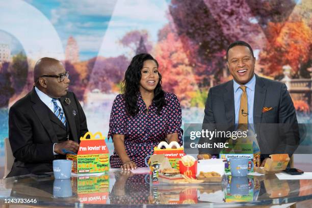 Al Roker, Sheinelle Jones and Craig Melvin on Tuesday, October 4, 2022 --