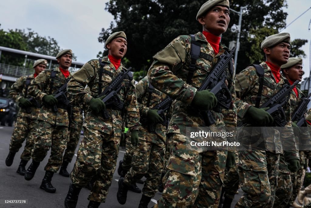 The 77th Anniversary Of The Indonesian National Armed Forces Day