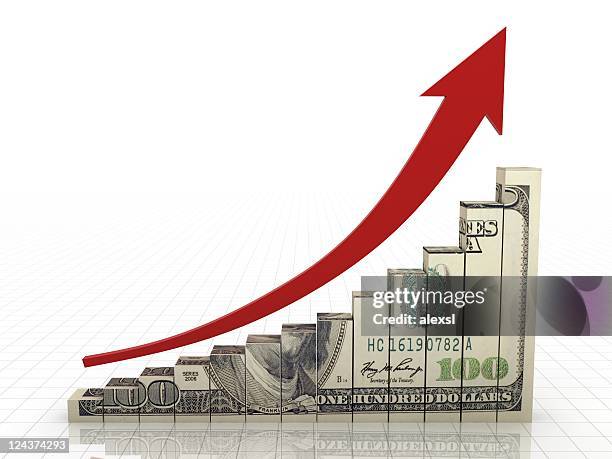 A Rising Money Graph Dollar Rising Graph Photos and Premium High Res Pictures - Getty Images