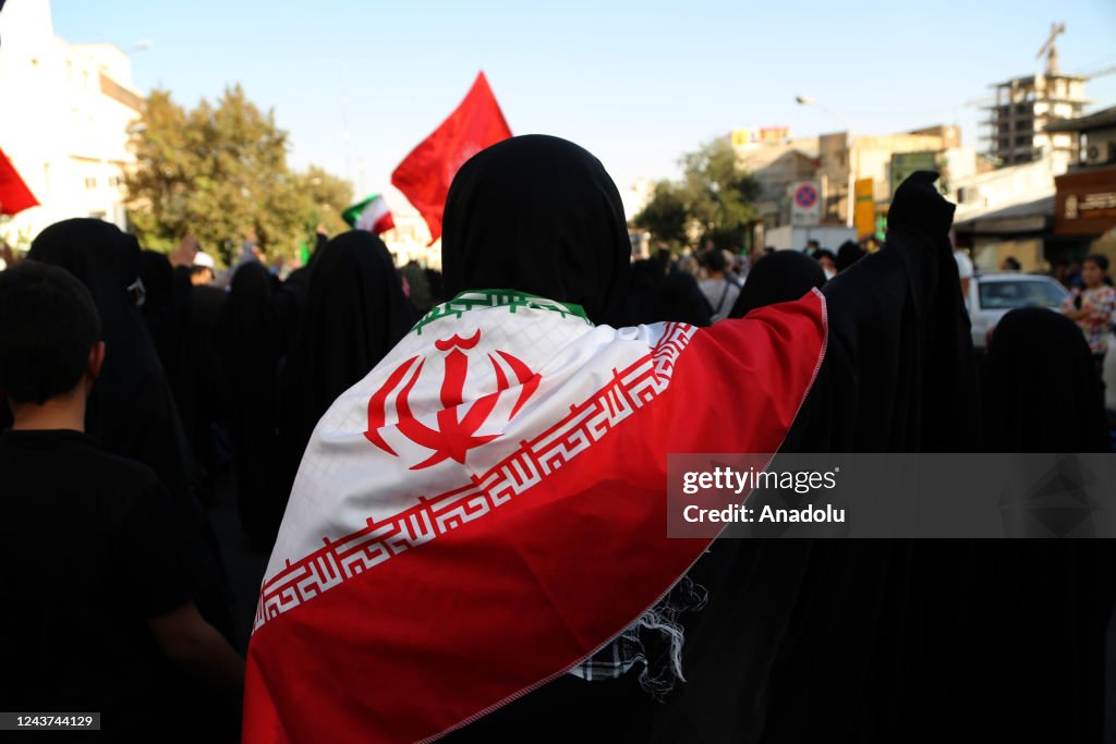 Pro-government rally in Iran