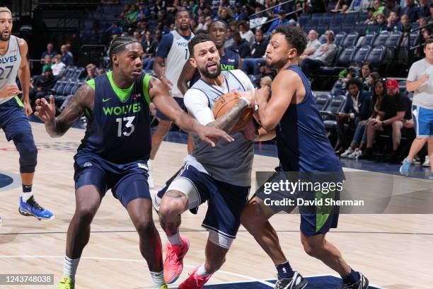 Austin Rivers Wolves 2,244 Minnesota Timberwolves Practice Stock Photos, High-Res Pictures ...