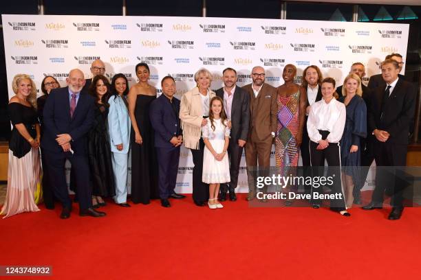 Jon Finn, Eric Fellner, Racheline Benveniste, TriStar Pictures President Nicole Brown, Sindhu Vee, Stephen Graham, Dame Emma Thompson, Alisha Weir,...