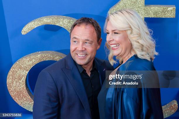 Actor Stephen Graham and wife Hannah Walters attend the World Premiere of Roald Dahlâs Matilda The Musical at the Royal Festival Hall during the 66th...