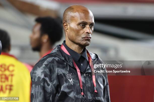 Ray Anderson, athletic director at Arizona State University, during the college football game between the Arizona State Sun Devils and the USC...