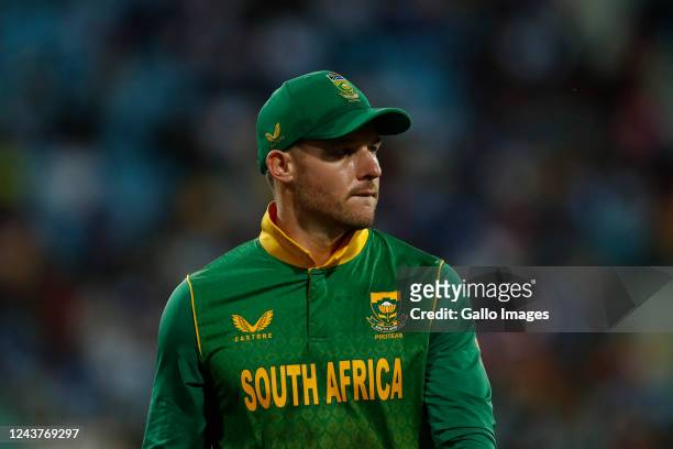 David Miller of South Africa during the 1st One Day International match between India and South Africa at Bharat Ratna Shri Atal Bihari Vajpayee...