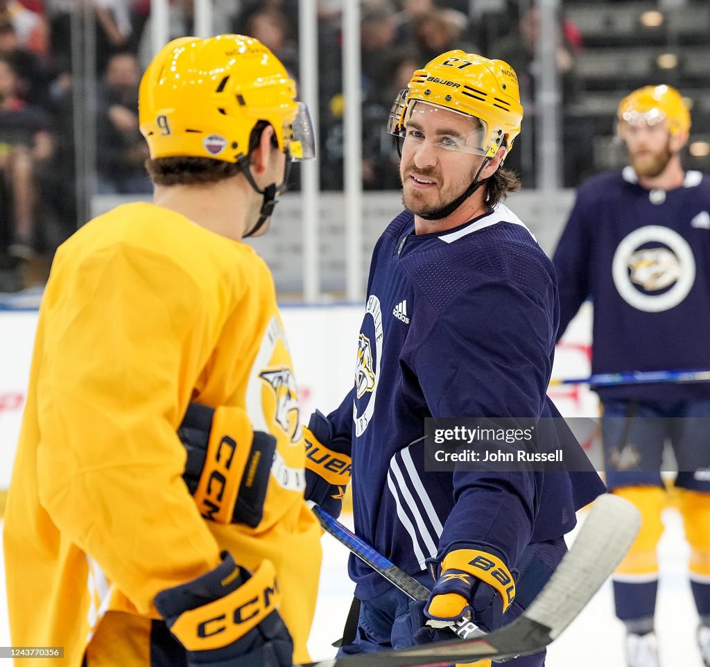 NHL Youth Nashville Predators Filip Forsberg #9 Premier Home Jersey