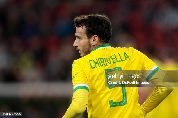 Pedro Chirivella of FC Nantes Looks on during the UEFA Europa League group G match between Sport-Club Freiburg and FC Nantes at Europa-Park Stadion...