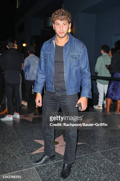 Eyal Booker is seen on October 06, 2022 in Los Angeles, California.
