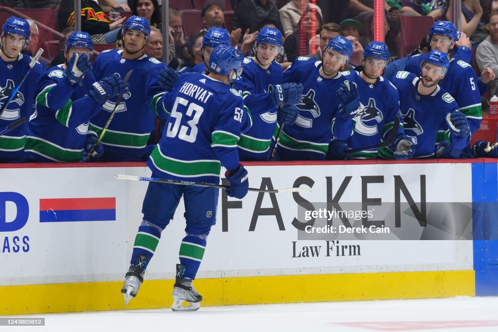 Arizona Coyotes v Vancouver Canucks