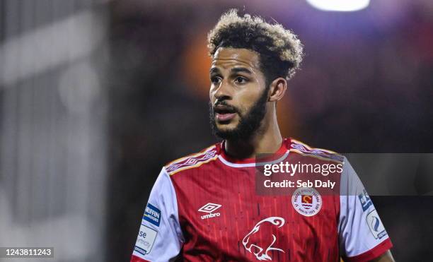 Louth , Ireland - 7 October 2022; Barry Cotter of St Patrick's Athletic during the SSE Airtricity League Premier Division match between Dundalk and...