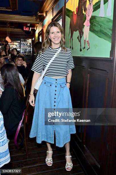 Candace Nelson attends the Olive & June Quick Dry Launch at Horses on October 07, 2022 in Los Angeles, California.