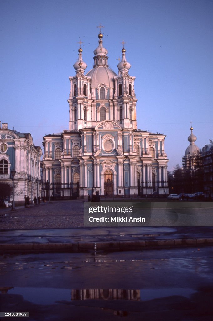 One Of Many Beautiful Edifices Shines In The Sun In Leningrad Now one-of-many-beautiful-edifices-shines-in-the-sun-in-leningrad-now