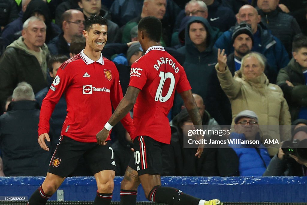 Everton FC v Manchester United - Premier League