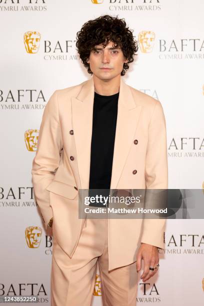 Aneurin Barnard attends the BAFTA Cymru Awards 2022 at St David's Hall on October 9, 2022 in Cardiff, Wales.