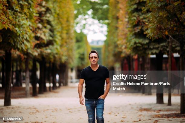 Singer & musician Julian Lennon is photographed for Paris Match on July 27, 2022 in Paris, France.