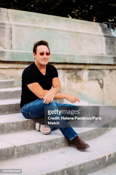Singer & musician Julian Lennon is photographed for Paris Match on July 27, 2022 in Paris, France.