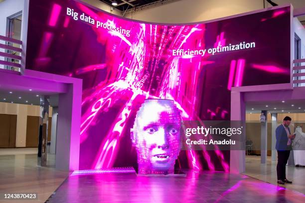 The international information, communication, technology and software fair 'GITEX Global 2022' held at Dubai World Trade Centre in Dubai, United Arab...