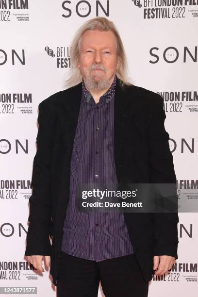 Sir Christopher Hampton attends the UK Premiere of "The Son" during the 66th BFI London Film Festival at The Royal Festival Hall on October 10, 2022...