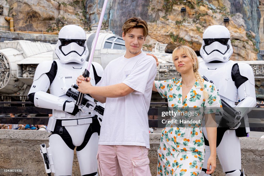 Millie Bobby Brown and Jake Bongiovi Visit Walt Disney World Resort
